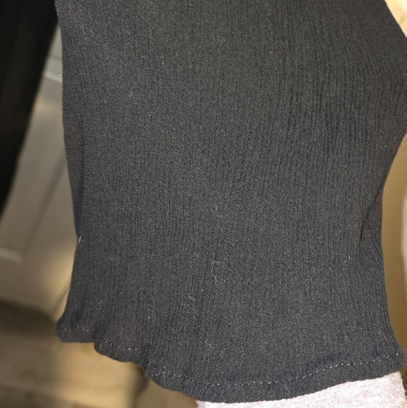 Torrid Embroidered Gauzy Tie Front Kimono Beach Swim Cover-up Plus Size 5X or 6X - Picture 7 of 9